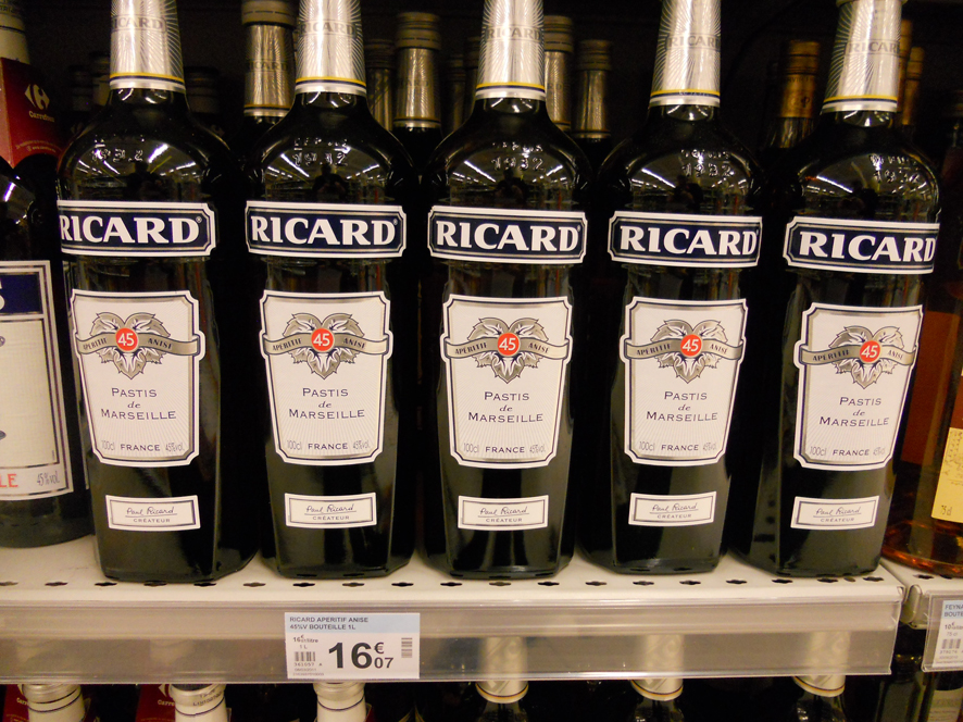 RICARD : nouvelle bouteille Ricard 2011 / 1 Litre - RICARD : le