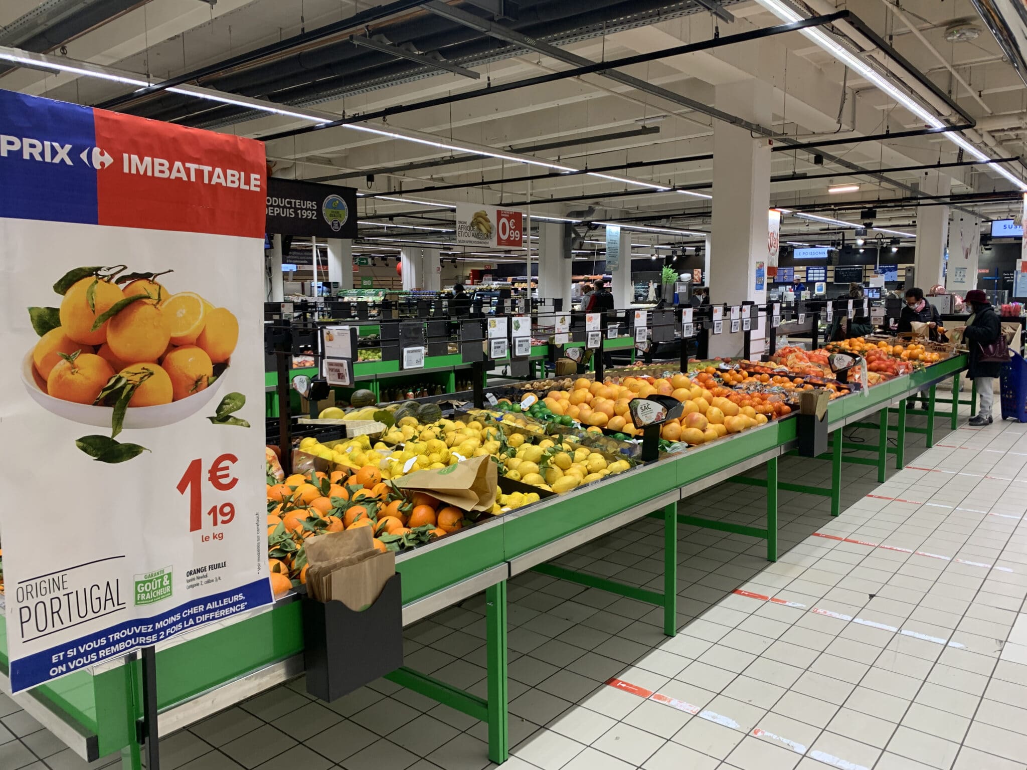 fruits et légumes carrefour et testent l hyper simplicité