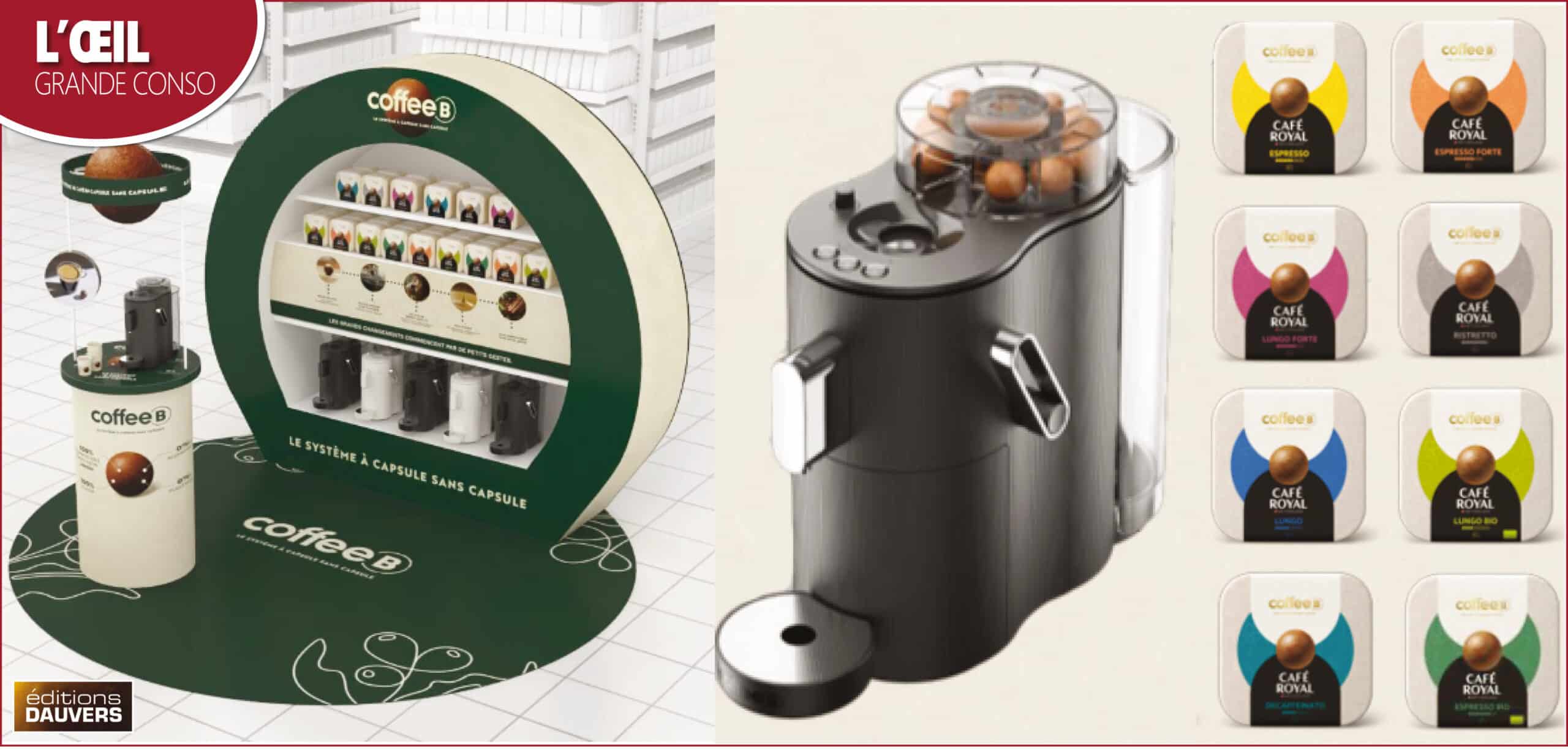 Machine coffee B : un système à capsule sans capsule - Marie Claire
