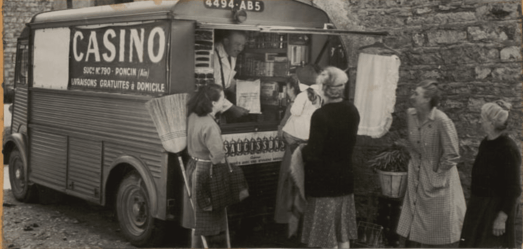 Le camion Casino des années 1950