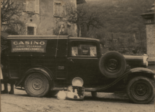 Le camion Casino des années 1940