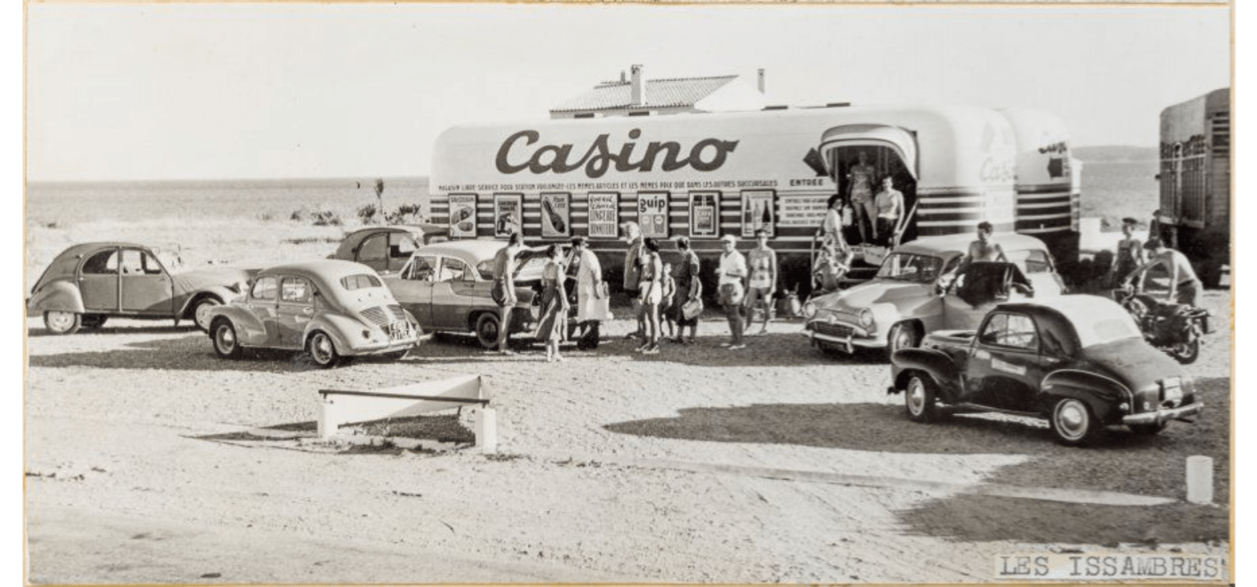 La caravane-magasin Casino des années 1950